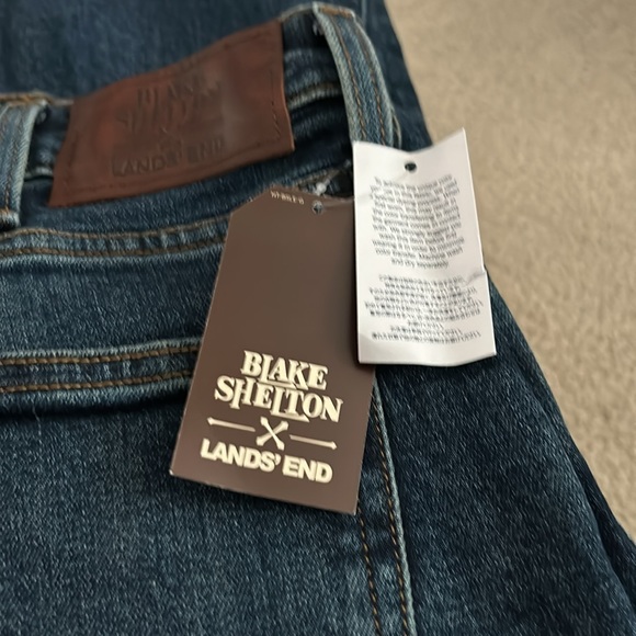 LANDS END BLAKE SHELTON JEANS NEW WITH TAGS - Picture 3 of 5